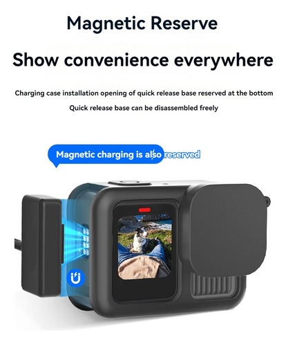 Funda Protectora Completa De Silicona Para Gopro Hero 13 She