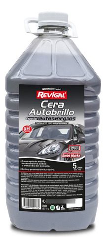 Cera Autobrillo Negro Revigal  Bidon X 5 Uso Profesional