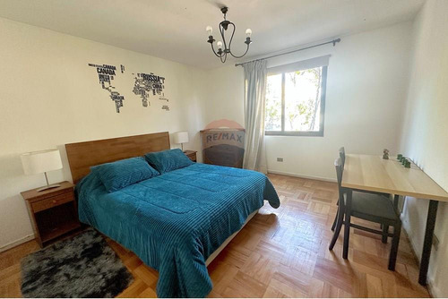 Clásico Depto Amoblado En Arriendo, 4 D 3 B