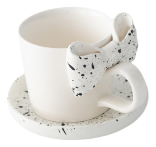 Taza De Café De Cerámica Con Nudo De Lazo Para Bebidas