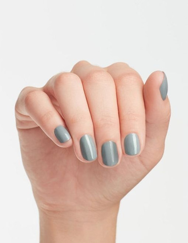 Opi Gelcolor I Can Never Hut Up Semipermanente - 15 Ml Color Gris claro