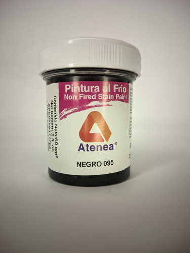 Pintura Al Frío Atenea Negro 100% Original Pack 2unids