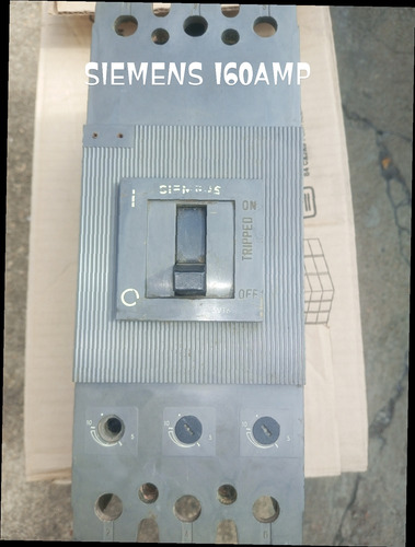 Breaker Siemens 3x160 Amp. 100usd (Usado)