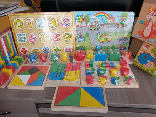 Imagen 2 de 6 de 14 Juguetes De Encaje Montessori