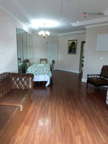 Apartamento Com 3 Dormitórios À Venda, 133 M² Por R$ 743.800 - Vila Assunção - Santo André/sp - Ap0800