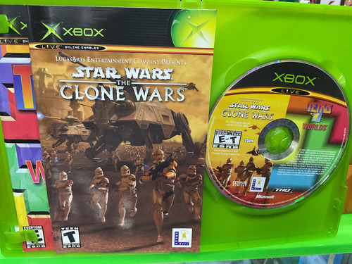 Star Wars The Clone Wars Y Tetris Worlds Xbox Clásico Origin (Reacondicionado)
