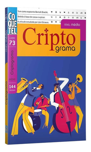 Livro Coquetel Criptograma - Nível Médio N° 73