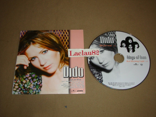Dido Life For Rent King Of Leon Red Morning Light Cd Promo 
