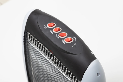 Calefactor Eléctrico De Halógeno, 3 Niveles De Potencia 110v