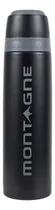 Comprar Termo Montagne Acero Inoxidable 1 Litro Bala Pico Cebador Color Negro Pico Circular