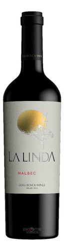 La Linda tinto seco vinho argentino malbec mendoza garrafa 750ml