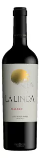 La Linda tinto seco vinho argentino malbec mendoza garrafa 750ml