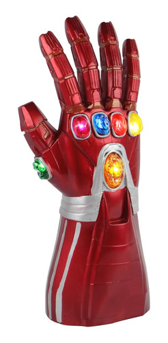 Avengers 4 Niño Iron Man Led Guante Rojo Guantelete Infinito