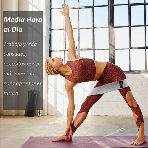 Imagen 5 de 9 de Bandas De Resistencia Elasticas Fitness Set De 3 Colores