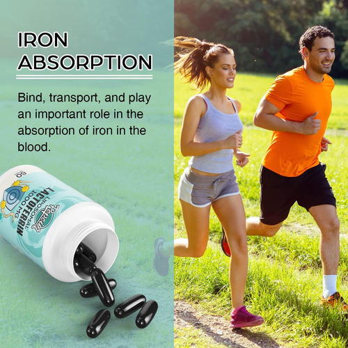 Lactoferrina Liposomal Max 1000mg +hierro +salud Inmune