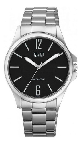 Reloj Para Hombre Q&q Qa06j222y Plateado