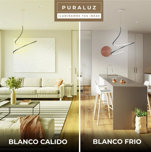 Imagen 5 de 6 de Lampara De Mesa Velador Led Diseño Moderno Puraluz Negro