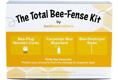 El Kit Total Bee-fense Para Abejas Carpinteras