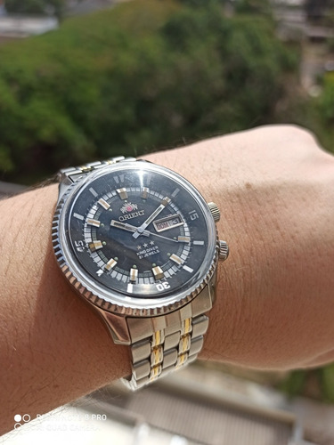 Espetacular Orient King Diver Automático 3 Chaves Giratório