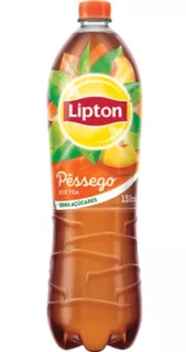 Chá Lipton Ice Tea Pêssego Zero Açúcar Garrafa 1,5 Litros