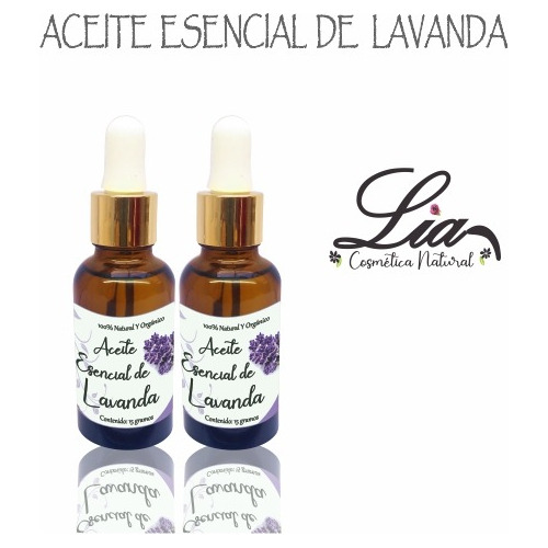 Pack 2 Aceites Esenciales De Lavanda 100% Puro Envío Gratis