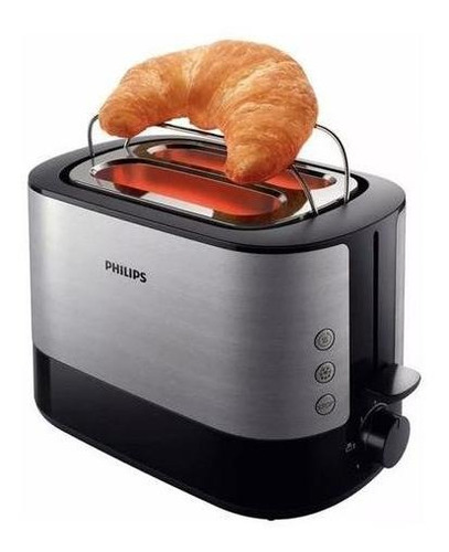 Tostadora Philips Hd2637 Doble Ranura 8 Funciones 7 Niveles