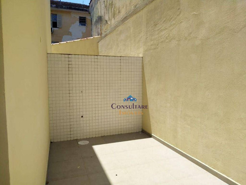 Imagem 13 de 30 de Casa Com 3 Dormitórios À Venda, 150 M² Por R$ 745.000,00 - Marapé - Santos/sp - Ca1418