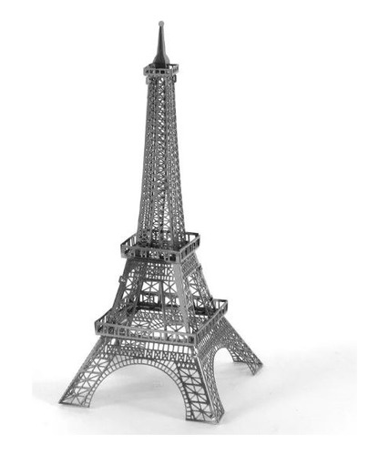 Rompecabezas Metálico 3d Torre Eiffel Paris. Modelismo