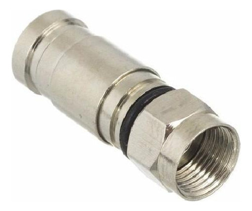 Conector De Compressão Rg6 Pacote Com 100 Peças Capte