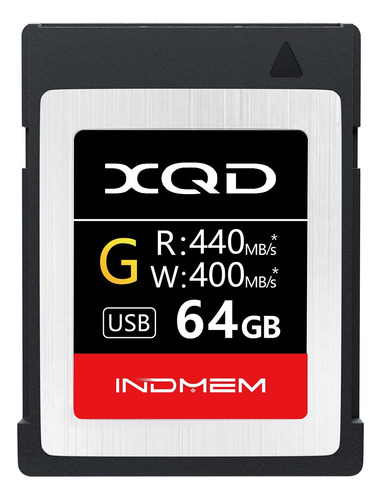 Tarjeta De Memoria Xqd De 64 Gb Para Camara | Indmem