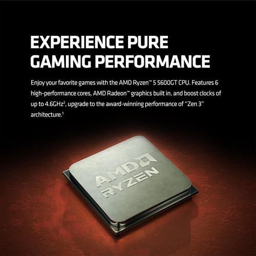 Processador Cpu Amd Ryzen 5 5600gt 3.6 Ghz Am4