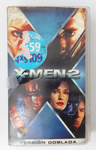 X-men 2 - Version Doblada    Vhs
