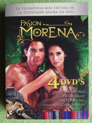 Eam Box Set 4 Dvds Telenovela Pasion Morena 2011 Paola Nuñez