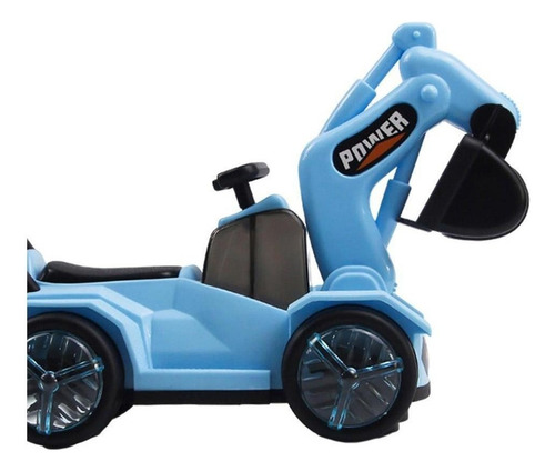 Excavadora Eléctrica For Niños, Coches De Ingeniería,