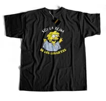 Comprar Remera Los Simpsons Lisa Reina De Los Lagartos  #015