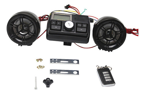 A Kit De Altavoces Estéreo Montaje De Manillar De.