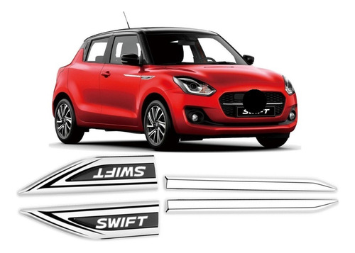 Moldura Lateral Emblema Para Suzuki Swift 2021 2022 2023