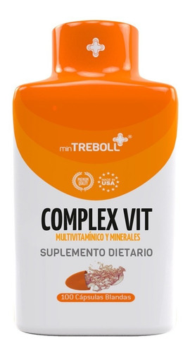 Complex Vit 100 Cápsulas Treboll