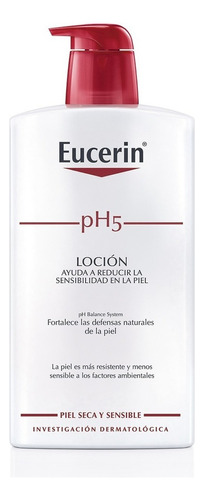 Crema Para Cuerpo Eucerin Ph5 Loción Hidratante Botella 1 L