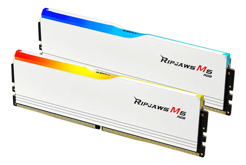 G.skill Ripjaws M5 32gb (16x2) Ddr5 6000mhz Rgb Blanco