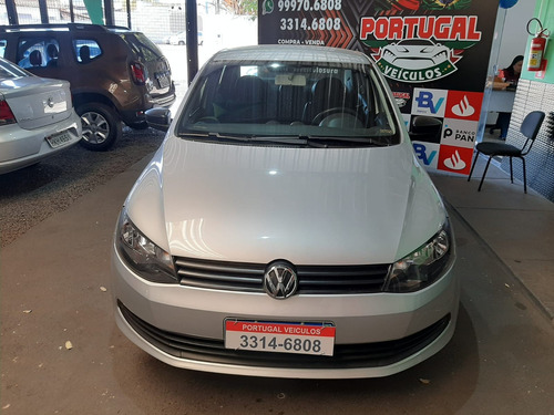 Imagem 3 de 14 de Volkswagen Voyage Trendline 1.6 Prata 2015