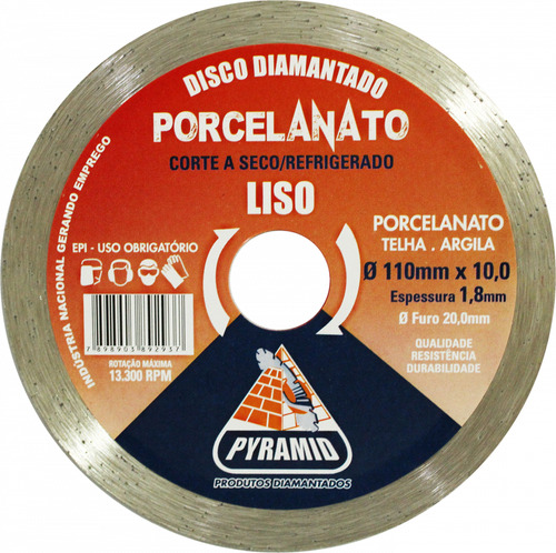 D. Diamantado Liso 110 X 20 Porcelanato Pyramid