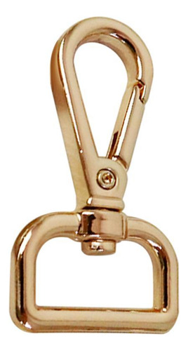 4 Piezas. Gancho De Seguridad Giratorio, Dorado Dorado 20mm