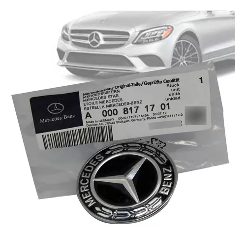 Emblema Estrela Traseira Mercedes-Benz (W205) C180 C200 C300 C43
