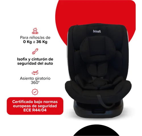 Butaca Infantil Para Auto Bebesit 9030 Negro