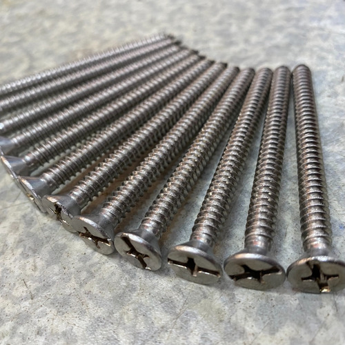 Tornillos Parker Acero Inoxidable 14x3 PuLG (75 Mm) - 12 Un