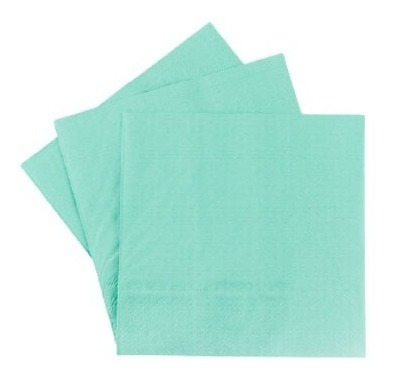 Servilletas Basics Turquesa, 16.5 Cm, 20u