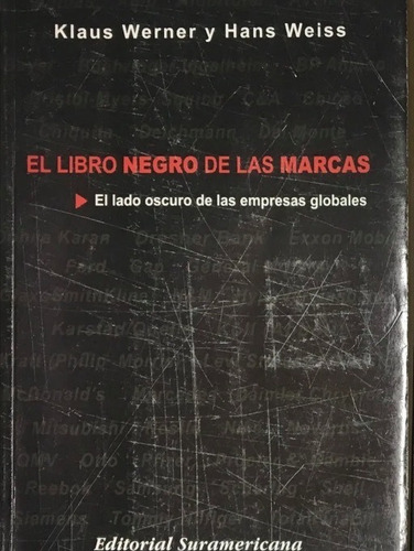 El Libro Negro De Las Marcas El Lado Oscuro De Las Empresas