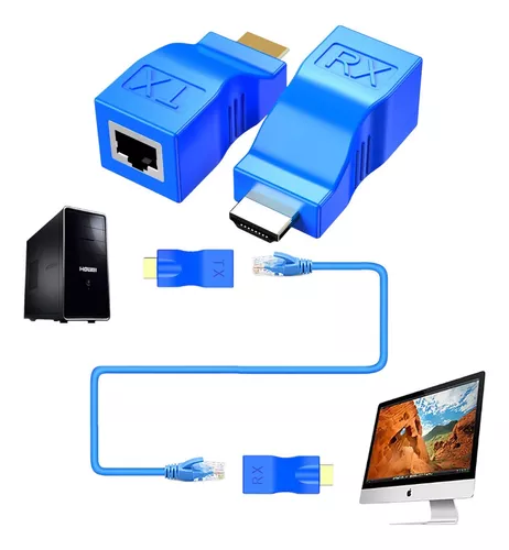 Extensor Hdmi Rj45 30 Metros Por Utp Itytarg - IT&T Argentina S.A.