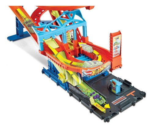 Pista/hot Wheels Montaña Rusa Playset-mattel Original